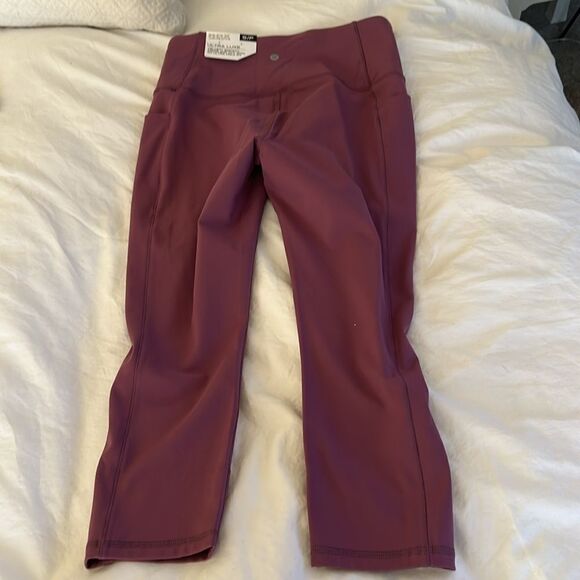 RBX Ultra Luxe Velvety Smooth Capri Leggings, Small, Rose Color, NWT - Picture 3 of 7